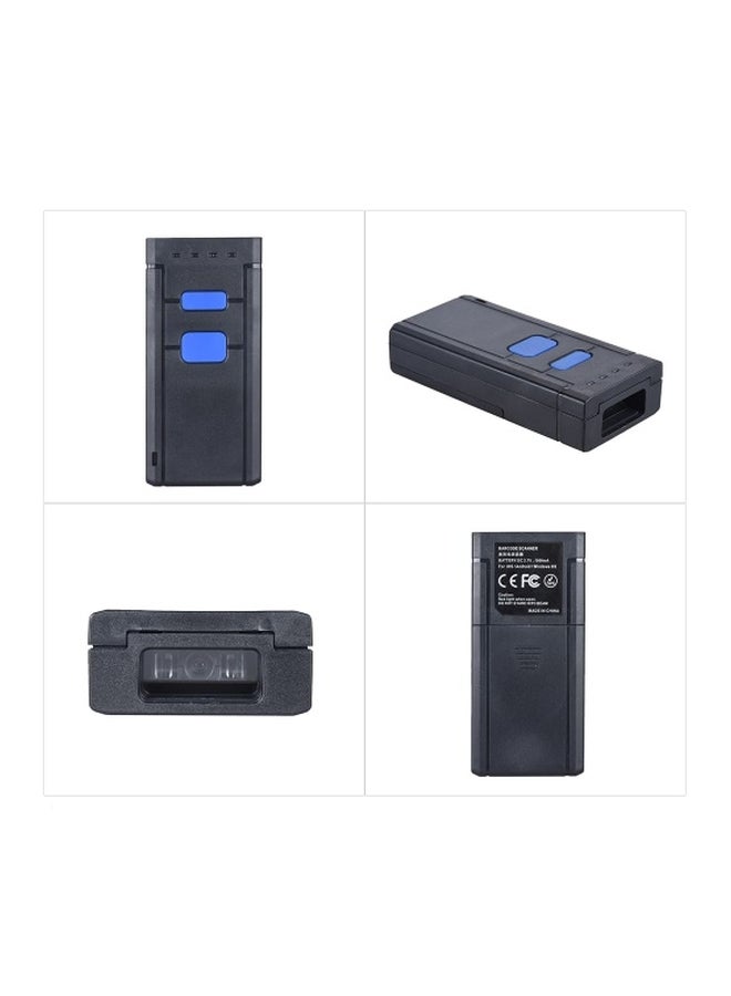 Generic Portable Wireless Barcode Scanner Black  - Image 5