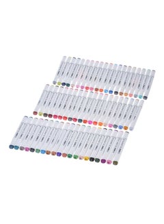 60-Piece Dual Tip Marker 3 Multicolour