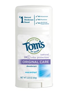 Tom's of Maine Natural Original Care Unscented Deodorant 64grams  - Image 1