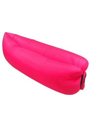 Outdoor Inflatable Lounger Air Sleeping Bag Rose Red 260X70cm - v1553797312/N22892411A_1