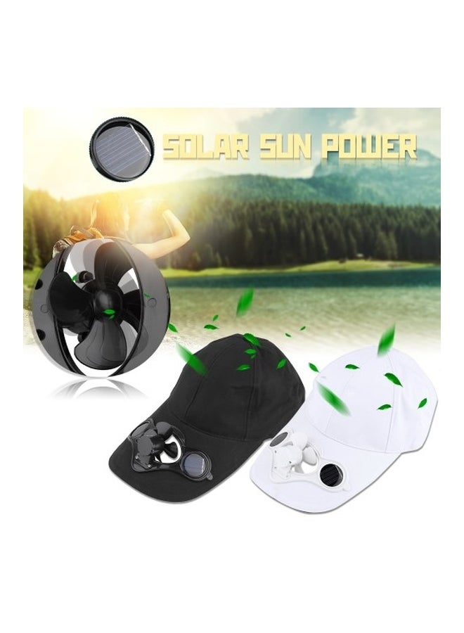 Generic - Solar Power Fan Hat - Image 1