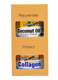 Mason Natural Coconut Oil Beauty Cream + Collagen Beauty Cream  - Image 1