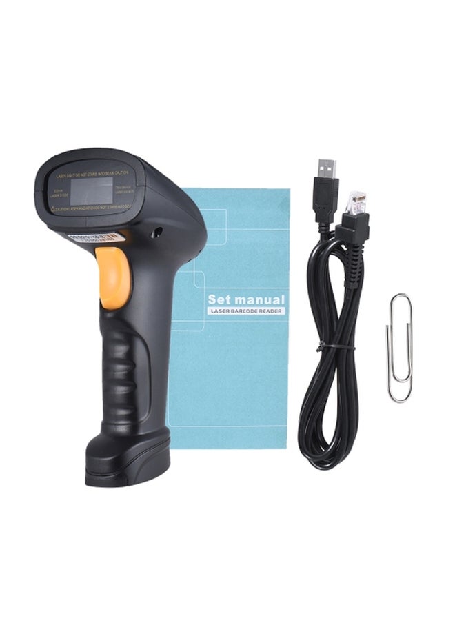 910 Portable Barcode Scanner Black/Yellow - Image 1