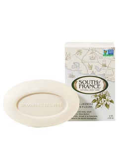 Organic Blooming Jasmine French Milled Oval Bar Soap 170grams