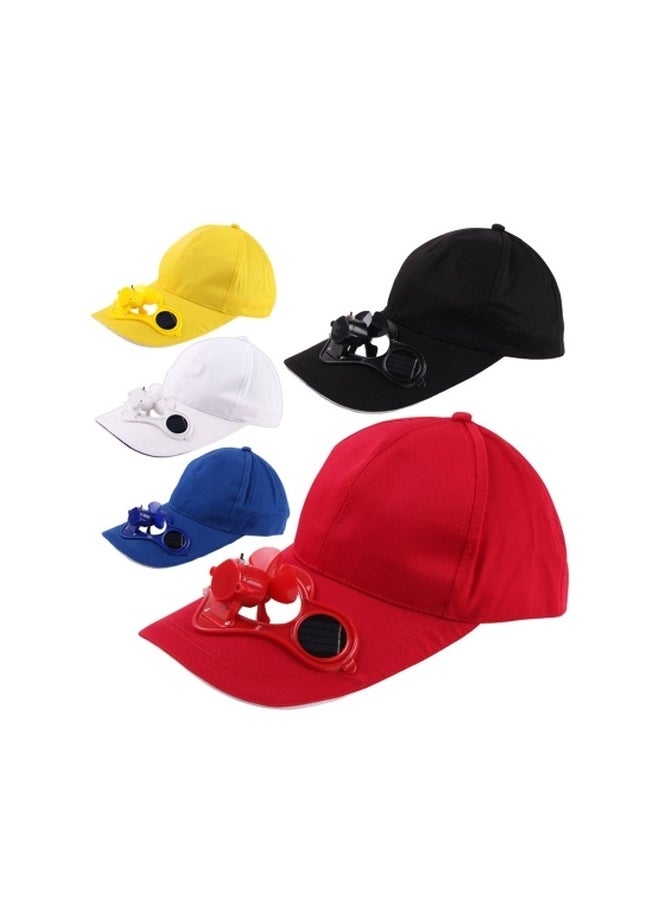 Generic - Solar Power Fan Hat - Image 1