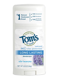 Tom's of Maine Natural Long Lasting Wild Lavender Deodorant 64grams 