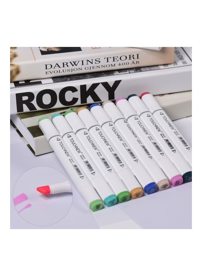 Generic - 60-Piece Dual Tip Marker 3 Multicolour - Image 1