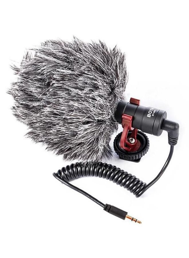 بويا Boya Mini Recording Mic Directional Condenser 3.5 MM 2.2x8.1cm