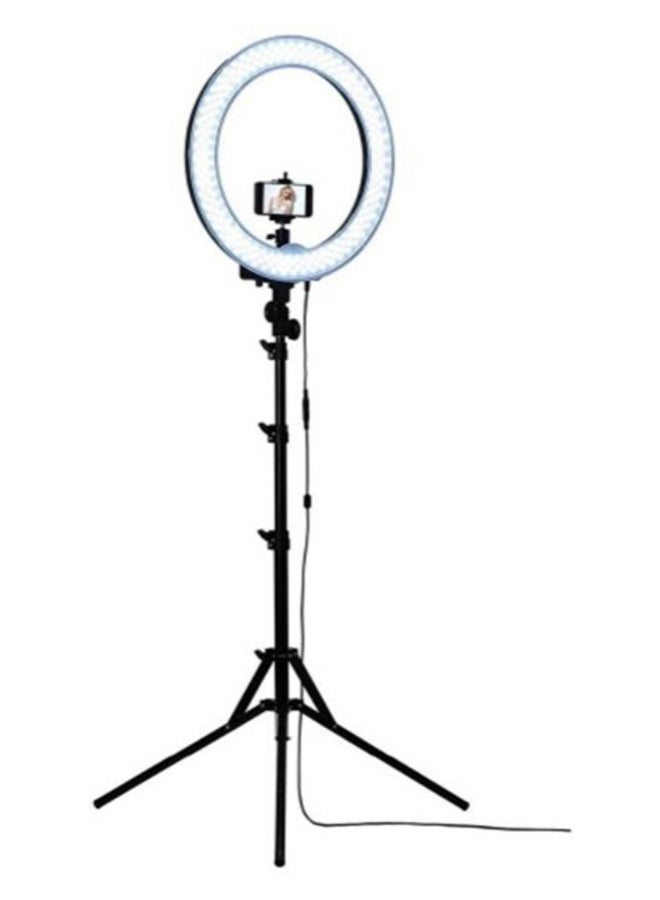 طقم إضاءة حلقة تصوير مع حامل متعدد الألوان - Image 1