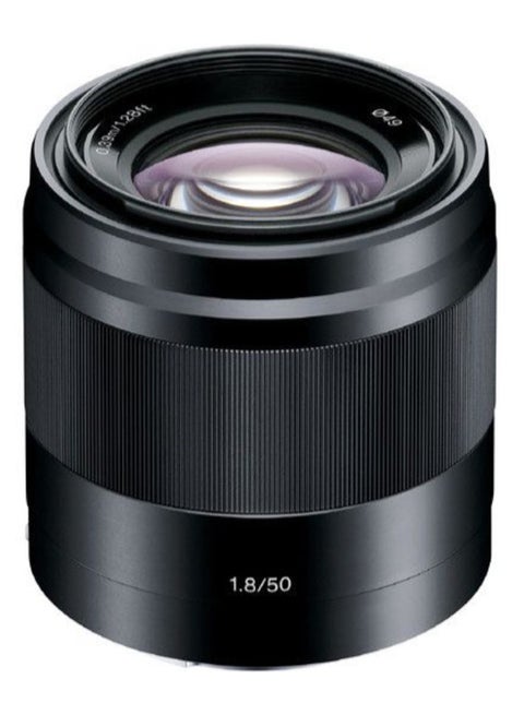 E 50mm f/1.8 OSS Lens Black
