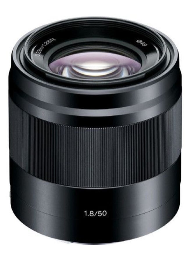 Sony - E 50mm f/1.8 OSS Lens Black - Image 1