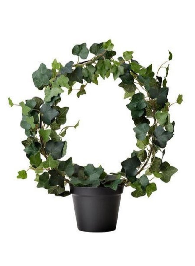 Generic Fejka Artificial Potted Plant Green/Black 35cm  - Image 1