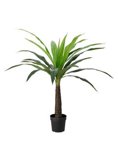 Generic Fejka Artificial Potted Plant Green/Black  - Image 1