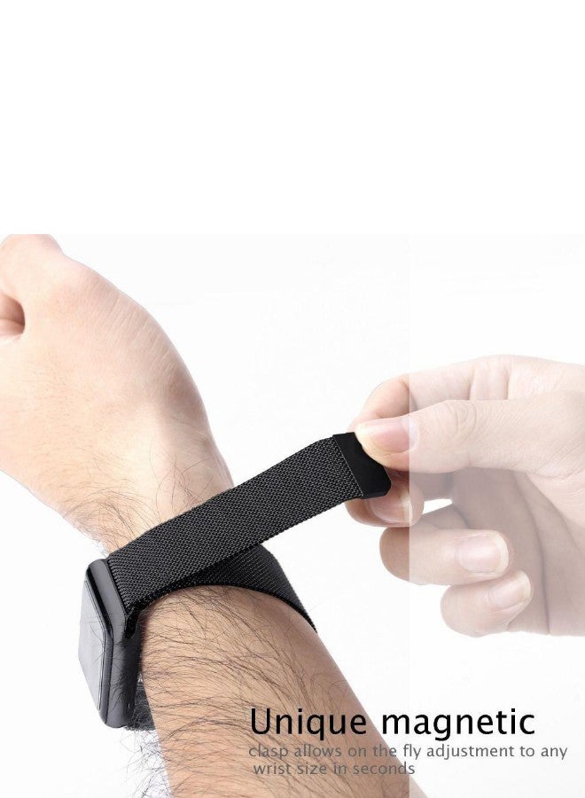 Jetech - Replacement Stainless Steel Strap For Apple Watch 42mm Black - Image 1