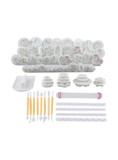 Cake Decoration Tool Kithomemade Modeling Tools For Fondant Cake And Cookie Cuttermold Sugarcraft And Icing Decorating 21 Sets 68Pcs