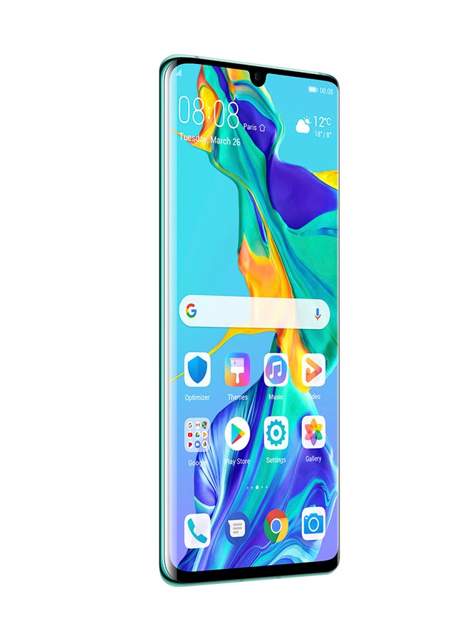 HUAWEI - P30 Pro Dual-SIM Aurora Green 6GB RAM 128GB 4G LTE - Image 1