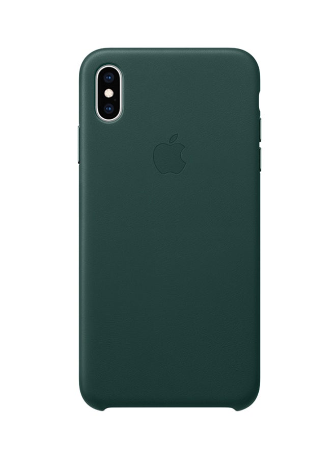 رير غطاء واقي من السيليكون لهاتف آيفون XS أخضر - Image 1