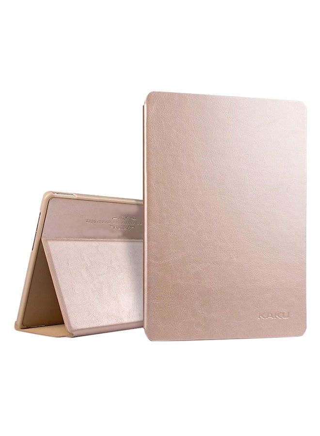 Kaku Leather Flip Cover for Apple iPad Pro 11 inch - Gold Gold