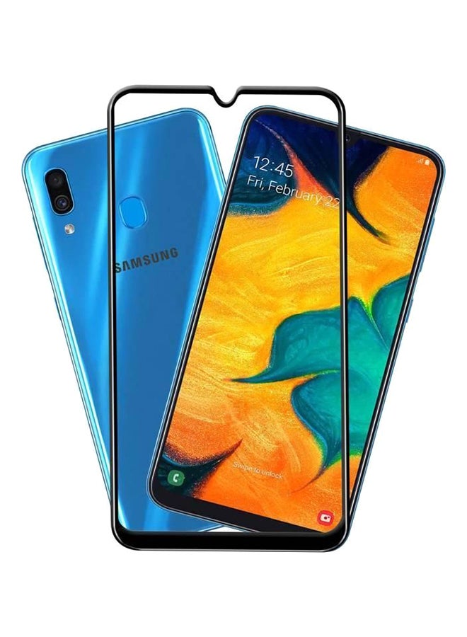 EWorld Samsung Galaxy A50 5D Full Glue Cover Tempered Glass Screen Protector Clear