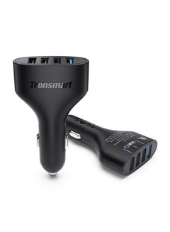 Tronsmart 4-Port Rapid Car Charger Black  - Image 2