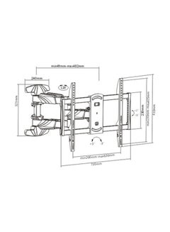 Swivel TV Wall Bracket Black - v1553869909/N22249858A_2