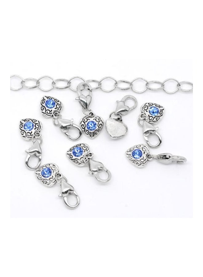 SEXY SPARKLES Rhinestone Studded Heart Shaped Charm - Image 2