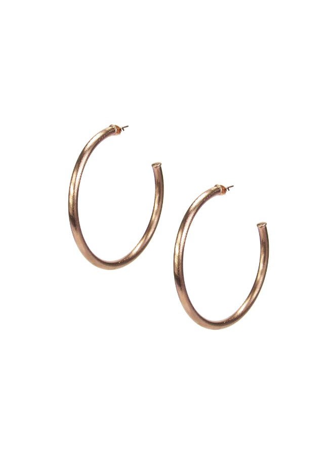 Sheila Fajl - 18 Karat Gold-Plated Tubular Hoop Earrings - Image 1