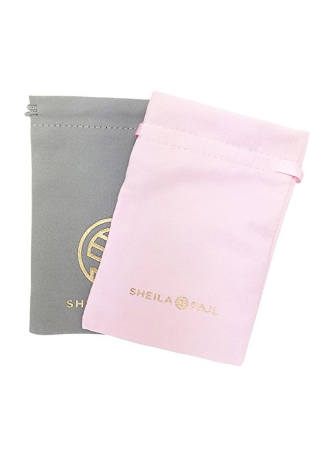 Sheila Fajl - 18K Rose Gold Plated Hoop Earrings - Image 1