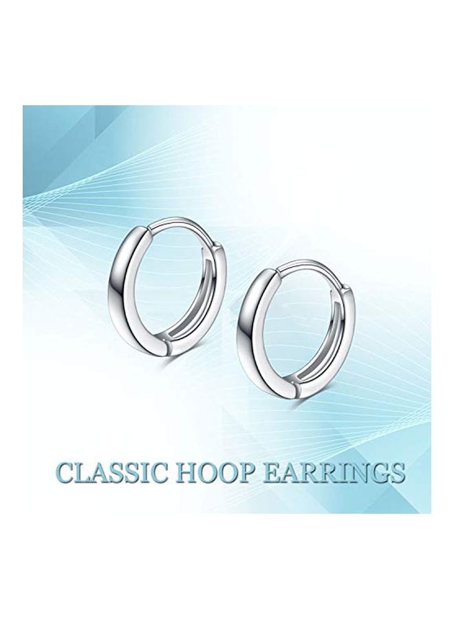 YFN - 925 Sterling Silver Hoop Earrings - Image 1
