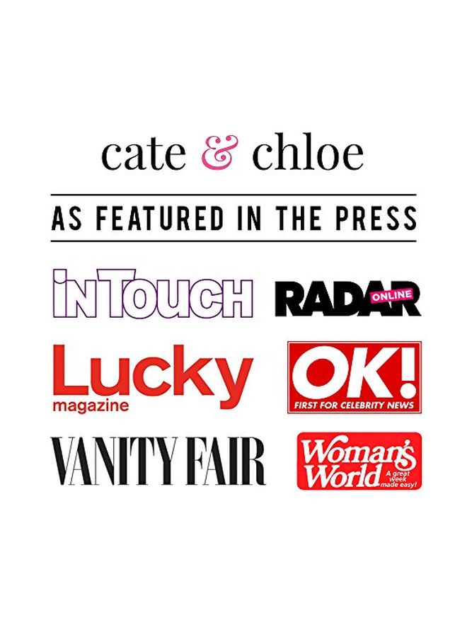 كايت آند كلوي سوار من النحاس المطلي بالذهب الأبيض عيار 18 قيراط مرصع بأحجار الزركونيا المكعبة - Image 3