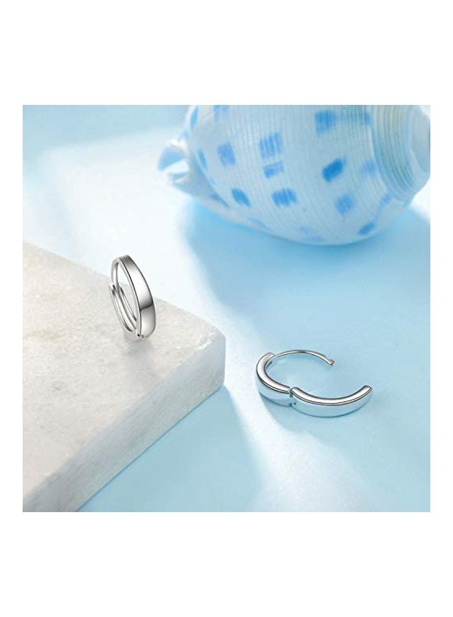 YFN - 925 Sterling Silver Hoop Earrings - Image 1