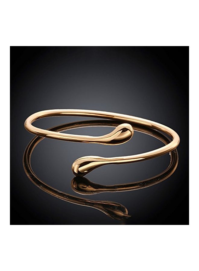 Bronze 14 Karat Gold-Plated Cuff - v1553870703/N22640661A_3