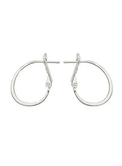 Sonia Jewels 925 Sterling Silver Hoop Earrings  - Image 1