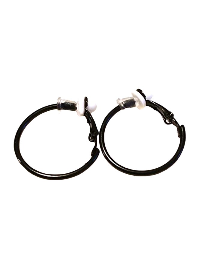 Alloy Hoop Earrings
