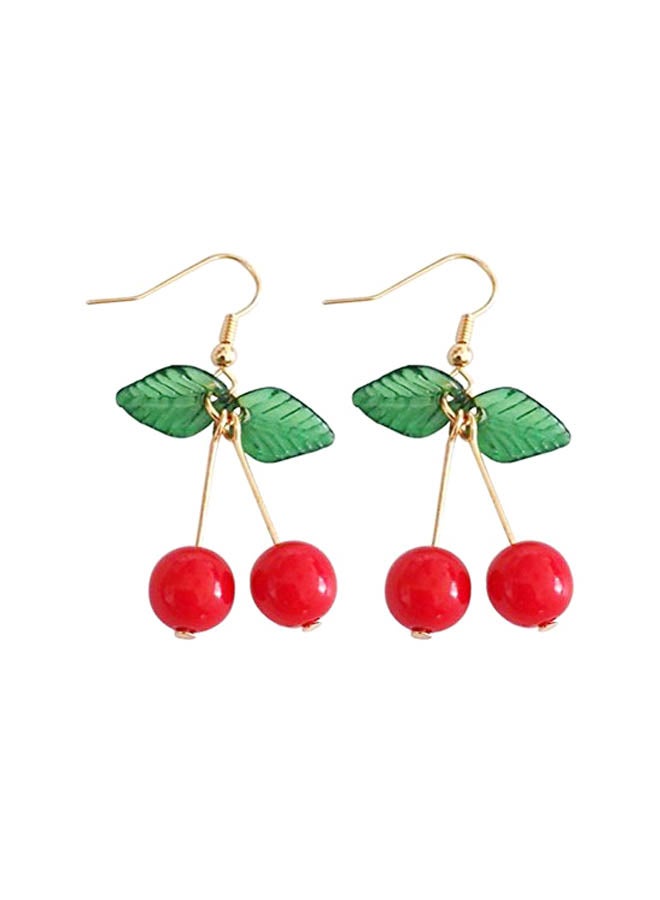 Tacttac - 925 Sterling Silver Cherry Dangle Earrings - Image 1