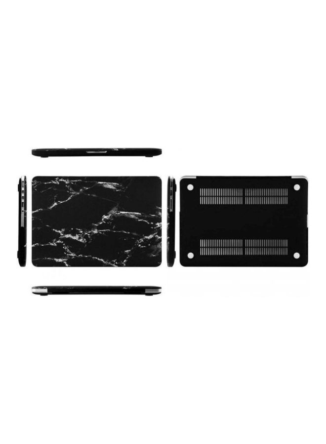 Generic - Protective Skin Case For Apple MacBook Air 13.3-Inch Black/White - Image 1