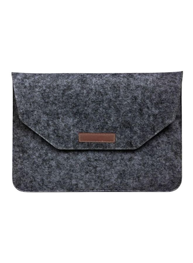 Protective Laptop Sleeve For 13 13.3inch For Macbook Pro Air Retina Surface Laptop Shockproof Bag Case Cover, Black black  - Image 1