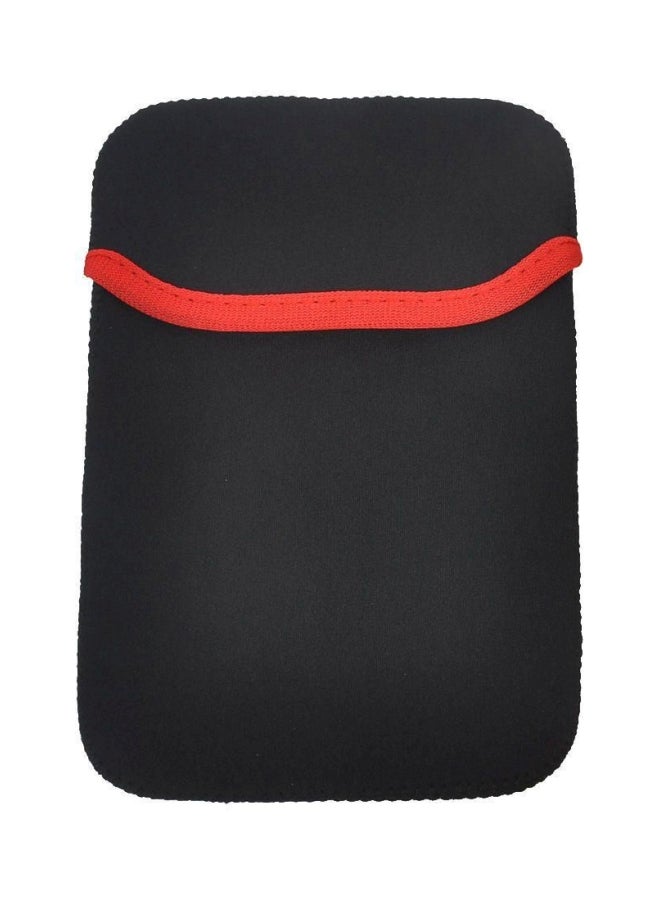 Black New Universal Sleeve Pouch Protect Soft Case Cover Bag For Tablet 7 Inch black  - Image 1