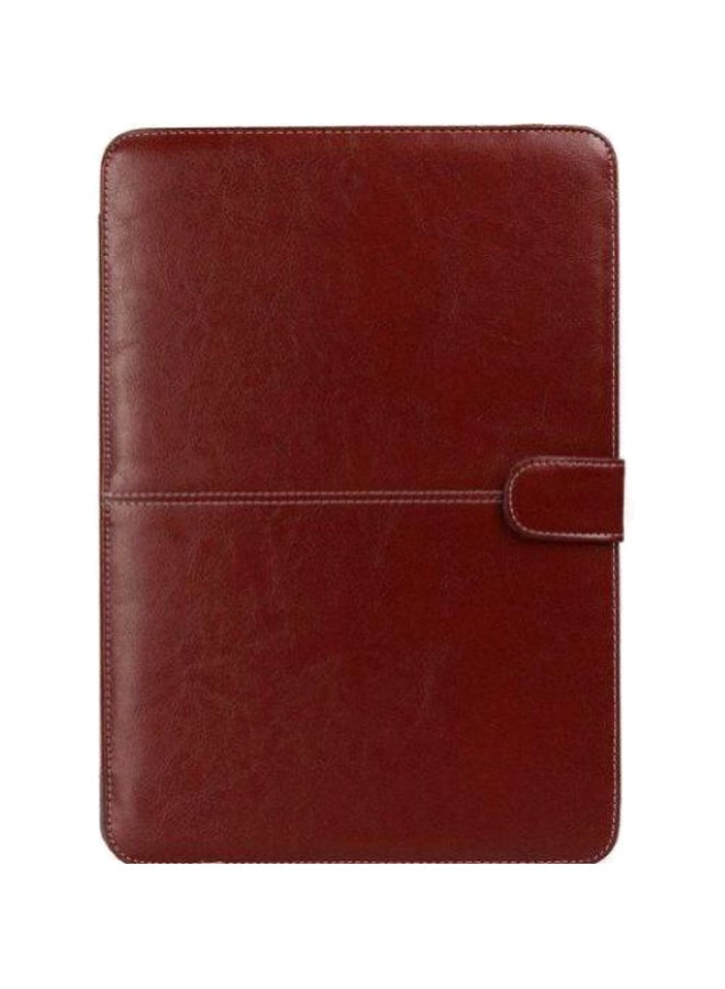 Protective Case Cover For Apple MacBook Air 11.6-Inch Brown  - Image 1