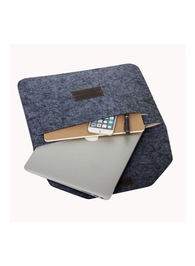 حافظة حماية لجهاز أبل ماك بوك برو مقاس 15/ 15.4 بوصة رمادي - Image 4