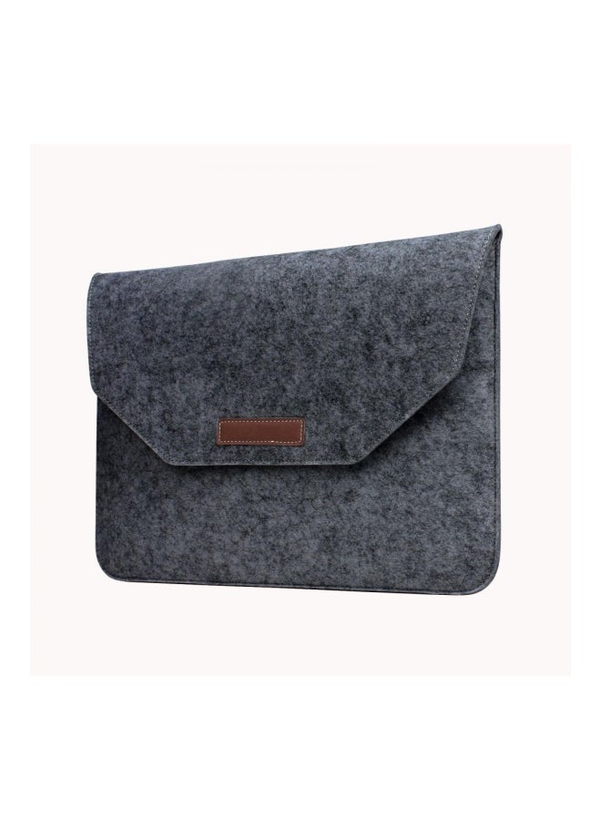 Envelope Sleeve For Apple MacBook Retina 15.4-Inch Grey/Black/Brown - Image 3