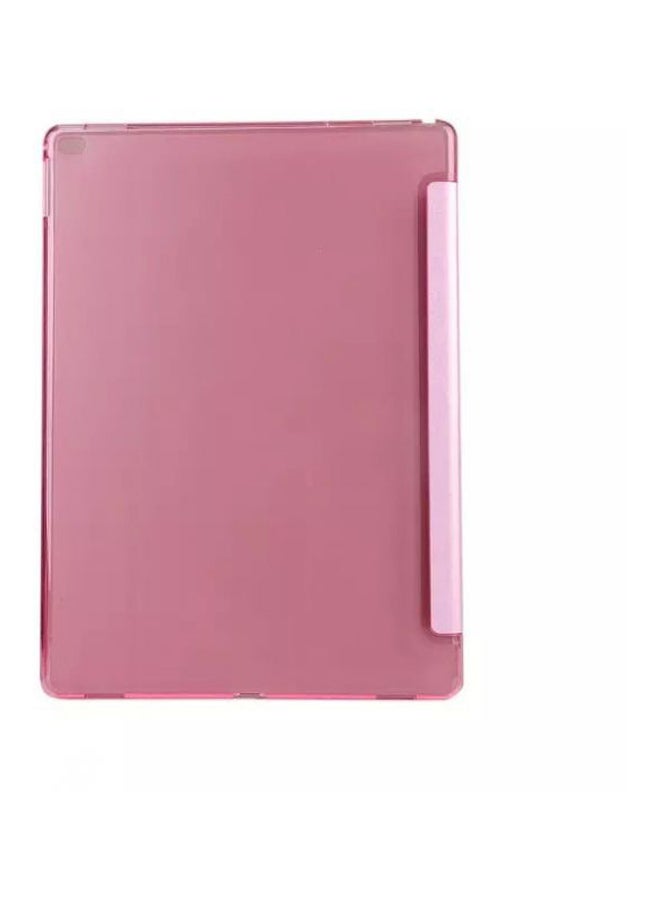 2-Piece Smart Case Cover For Apple iPad Pro 12.9-Inch Pink - Image 2