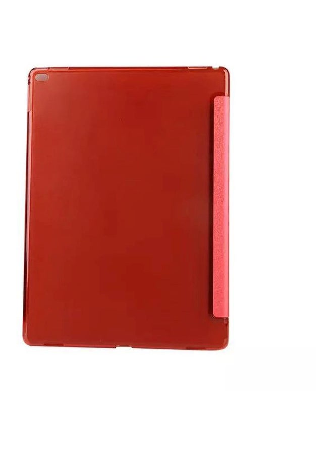 2-Piece Smart Case Cover For Apple iPad Pro 12.9-Inch Red  - Image 2