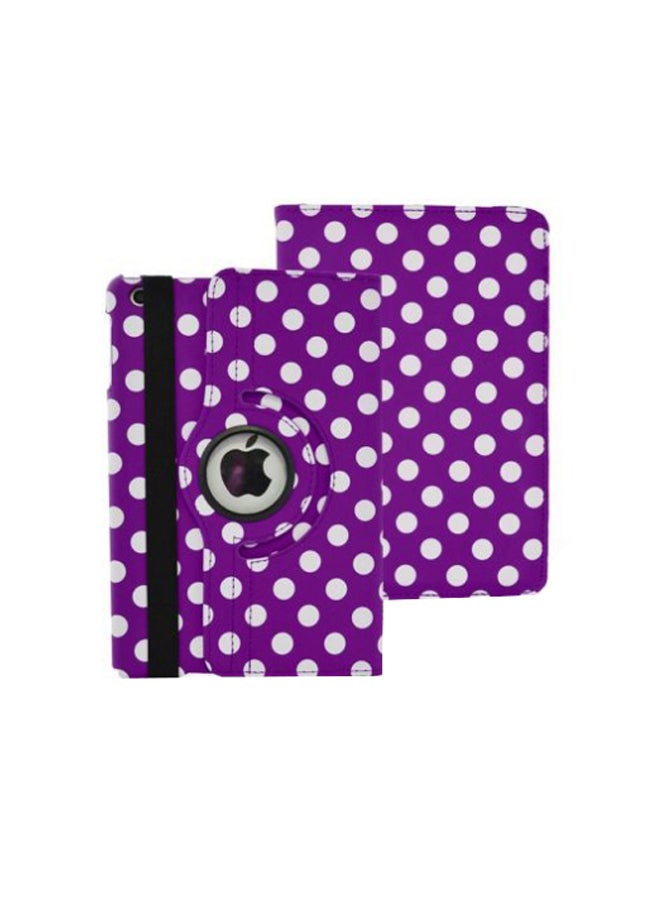 Rotating Case Cover For Apple iPad Mini 4 Purple
