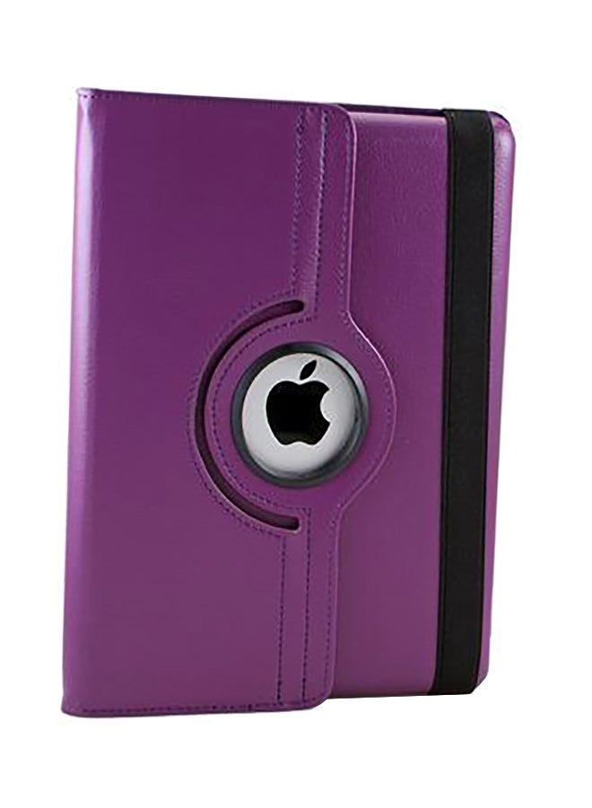 360 Degree Rotatable Case Cover For Apple iPad 2/3/4 Purple/Black - Image 1