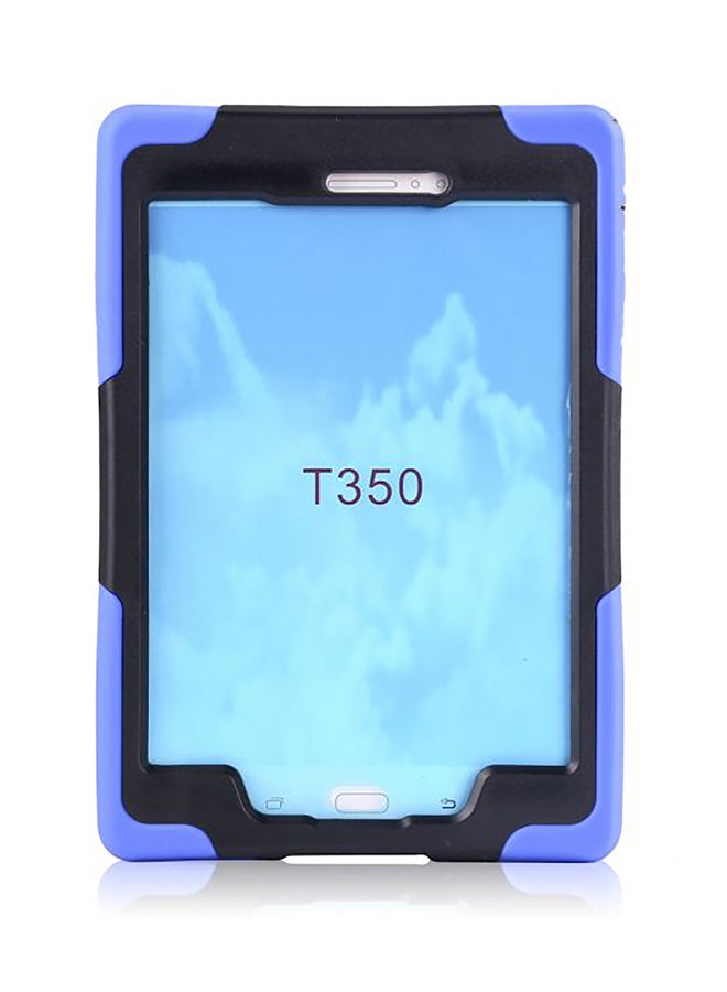 Hybrid Case Cover With Kickstand For Samsung Galaxy Tab A 8.0 8-Inch (T350) Purple/Black - Image 2