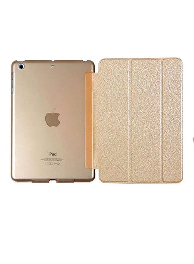 Flip Cover For Apple iPad Mini Gold - Image 1