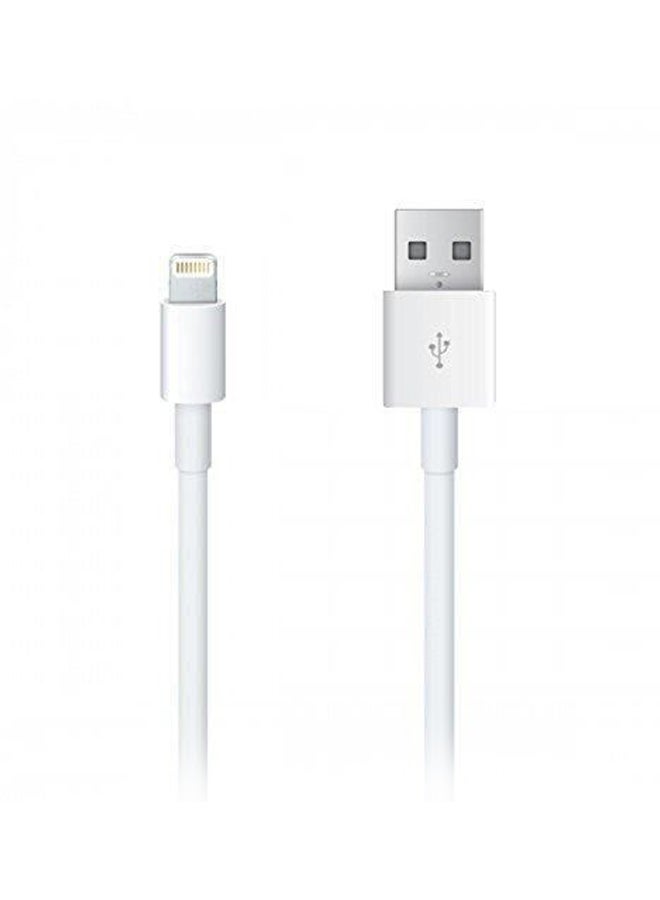 Generic - Lightning Data Sync Charging Cable For Apple iPhone 5/6/iPad/iPod White - Image 1