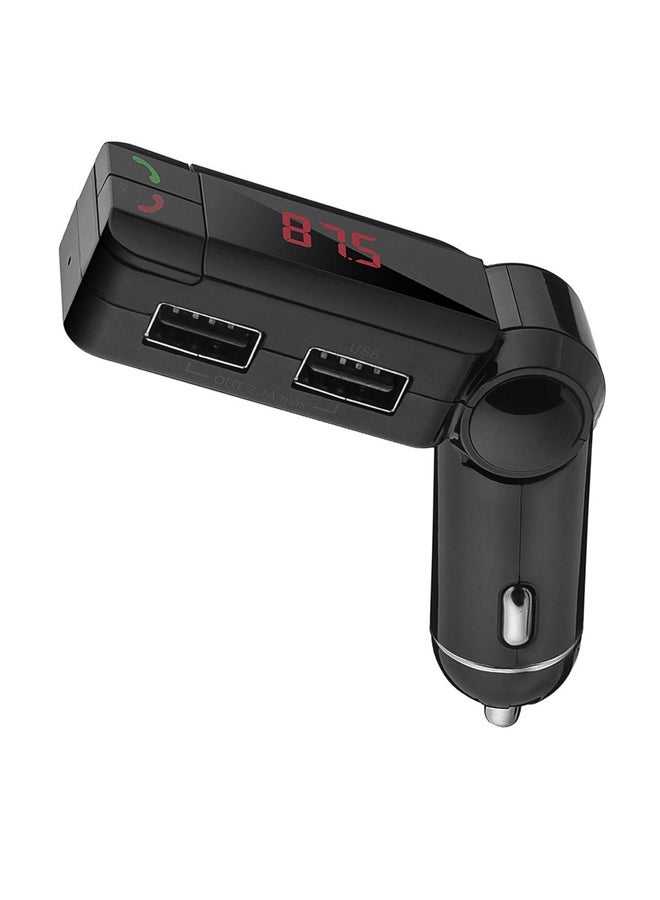 2-In-1 Car Bluetooth FM Transmitter And Charger - Image 1