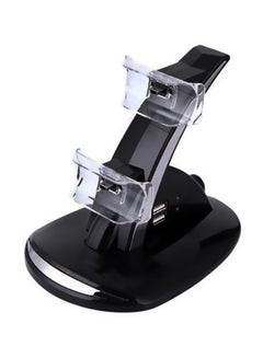 Dual Charging Dock Station For PlayStation 4 Controller Black